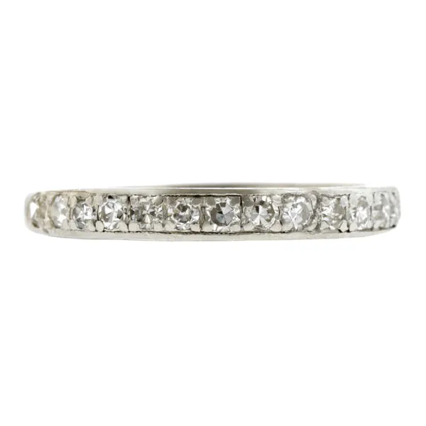 Vintage Diamond Wedding Band