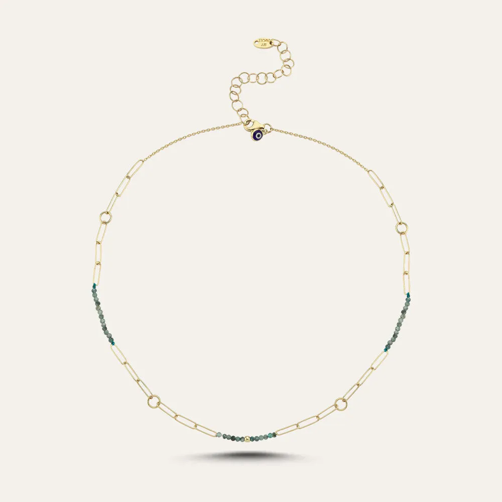 Vintage Semi Precious Stone Necklace