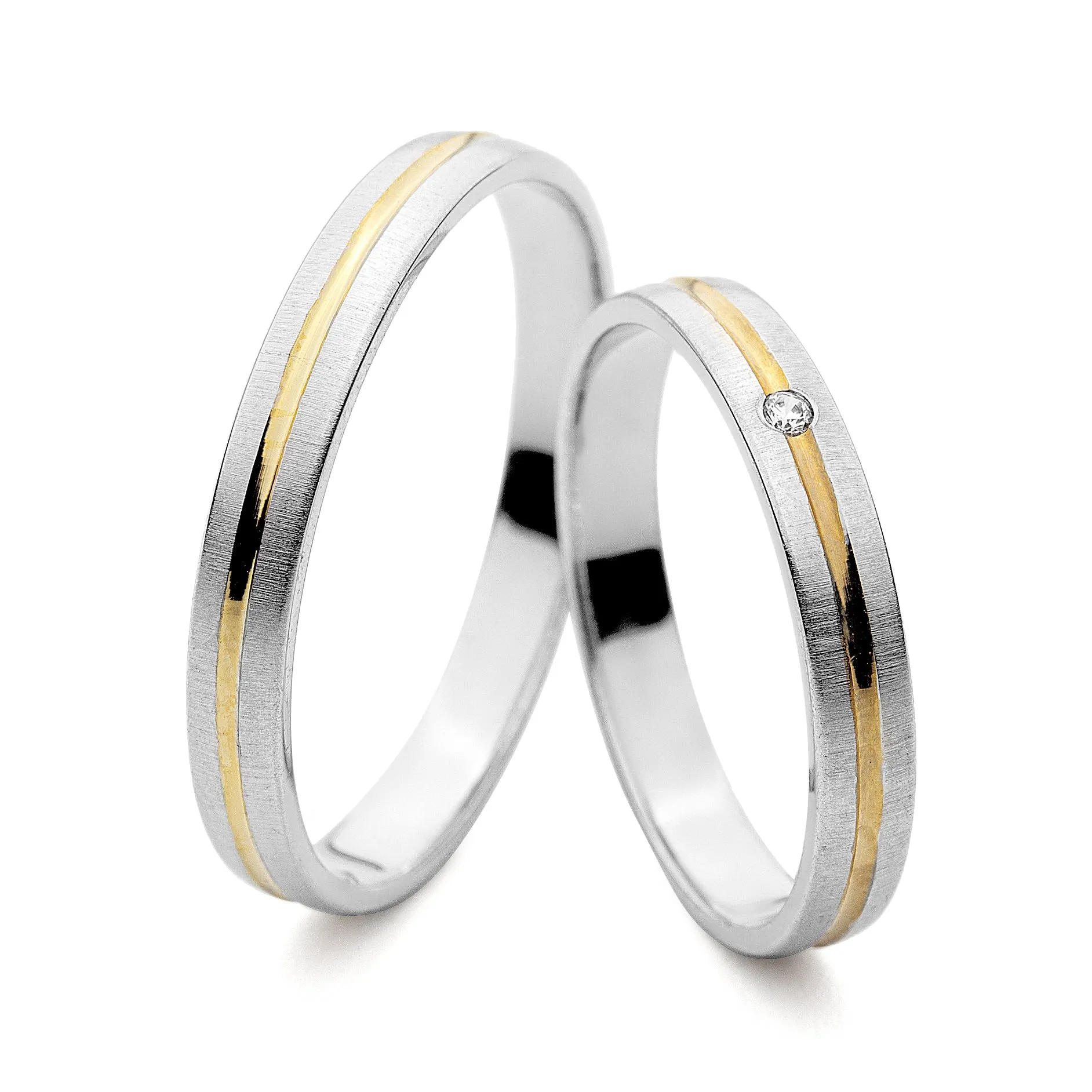 Wedding Band Set (Promise Rings) 3058
