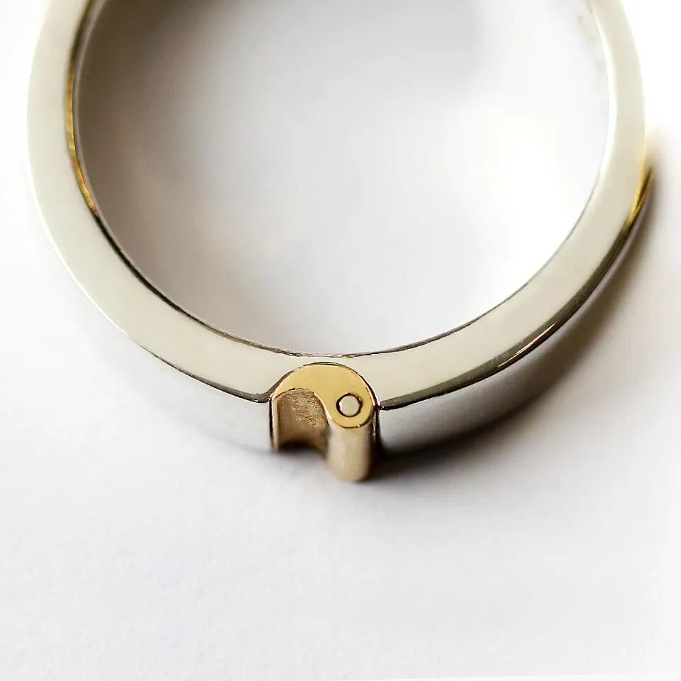 Yin Yang matching wedding rings